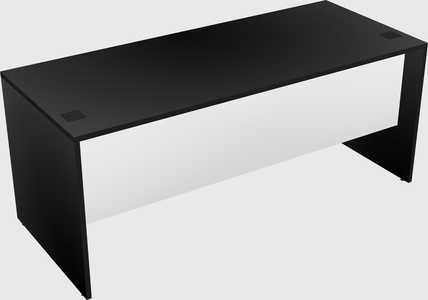 Rectangular desk
