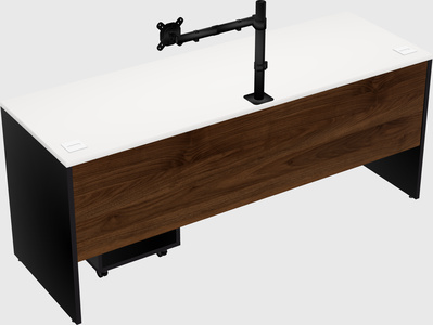 Rectangular desk