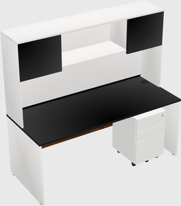 Rectangular desk