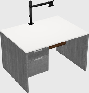 Rectangular desk