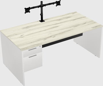 Rectangular desk