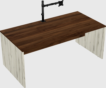 Rectangular desk