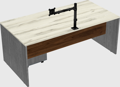 Rectangular desk