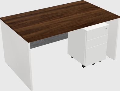 Rectangular desk