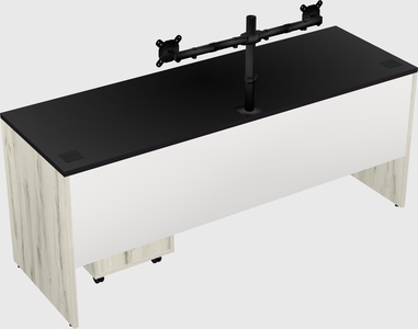 Rectangular desk