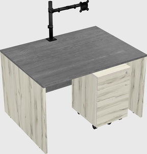 Rectangular desk