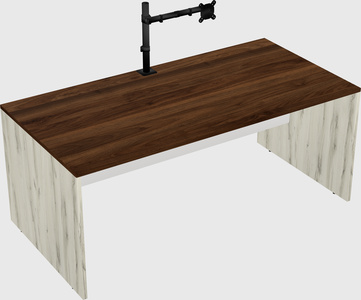 Rectangular desk