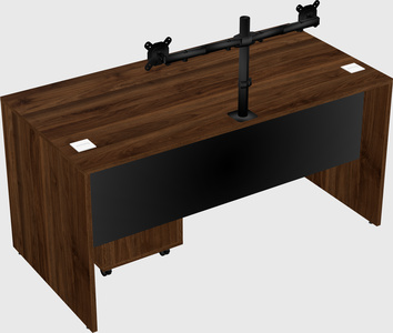 Rectangular desk