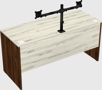 Rectangular desk