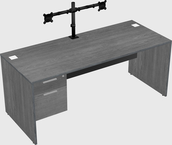 Rectangular desk