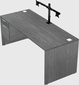 Rectangular desk