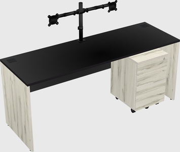 Bureau rectangulaire