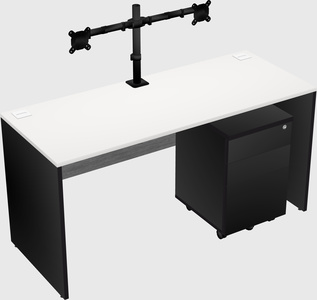 Rectangular desk