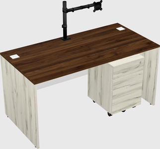 Rectangular desk