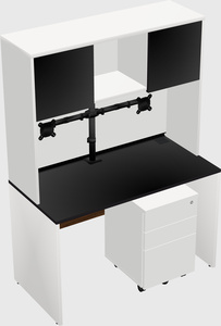 Rectangular desk