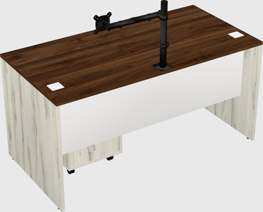 Rectangular desk