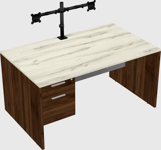 Rectangular desk