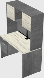 Rectangular desk