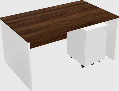 Rectangular desk