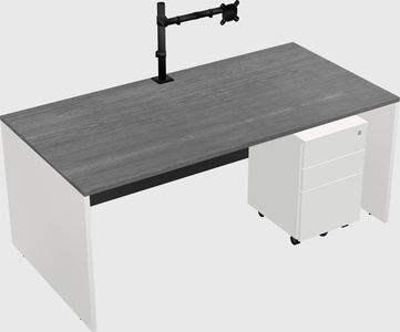 Rectangular desk