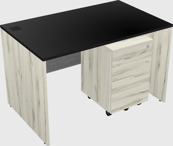 Rectangular desk