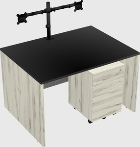 Rectangular desk