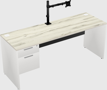 Rectangular desk