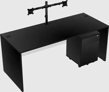 Rectangular desk
