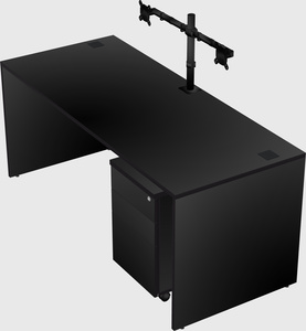 Rectangular desk