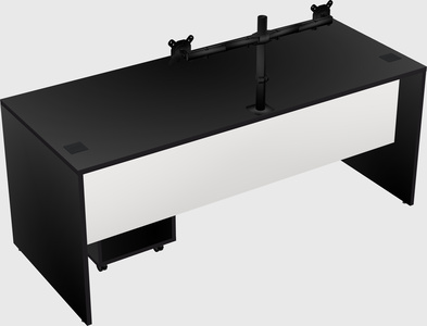 Rectangular desk
