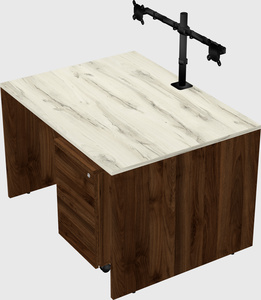 Rectangular desk