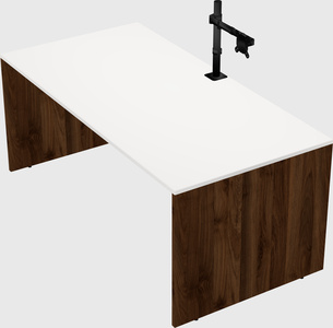 Rectangular desk
