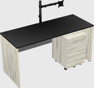 Rectangular desk