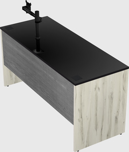 Rectangular desk