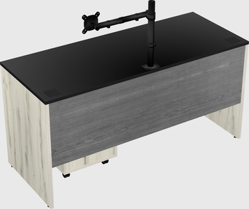Rectangular desk