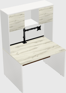 Rectangular desk