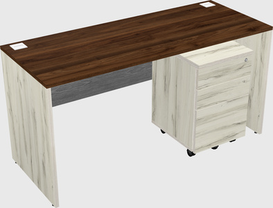 Rectangular desk