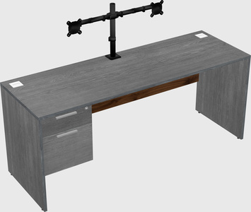 Rectangular desk