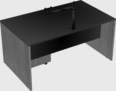 Rectangular desk