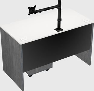 Rectangular desk