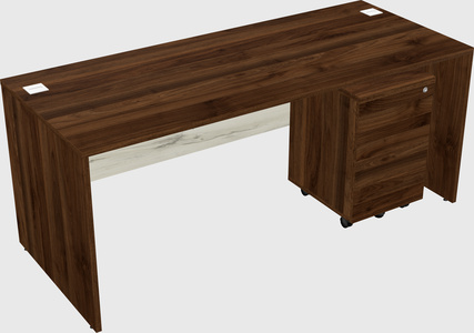 Rectangular desk