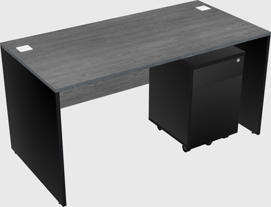 Rectangular desk