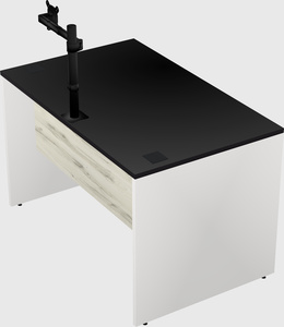 Rectangular desk
