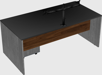 Rectangular desk