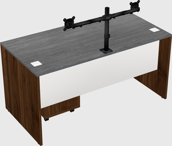 Rectangular desk