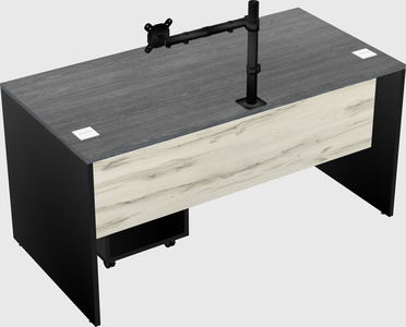 Rectangular desk