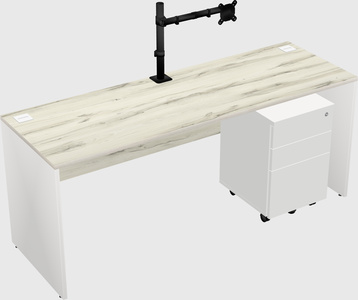 Rectangular desk