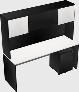 Rectangular desk