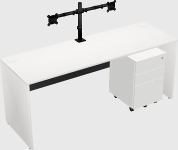Rectangular desk