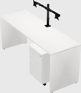 Rectangular desk